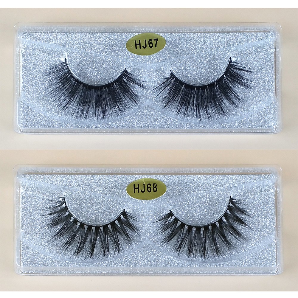 Mink eyelashes wholesale 30/50/100pcs 3D mink lashes bulk natural faux false eyelashes package makeup fake eyelashes bulk items