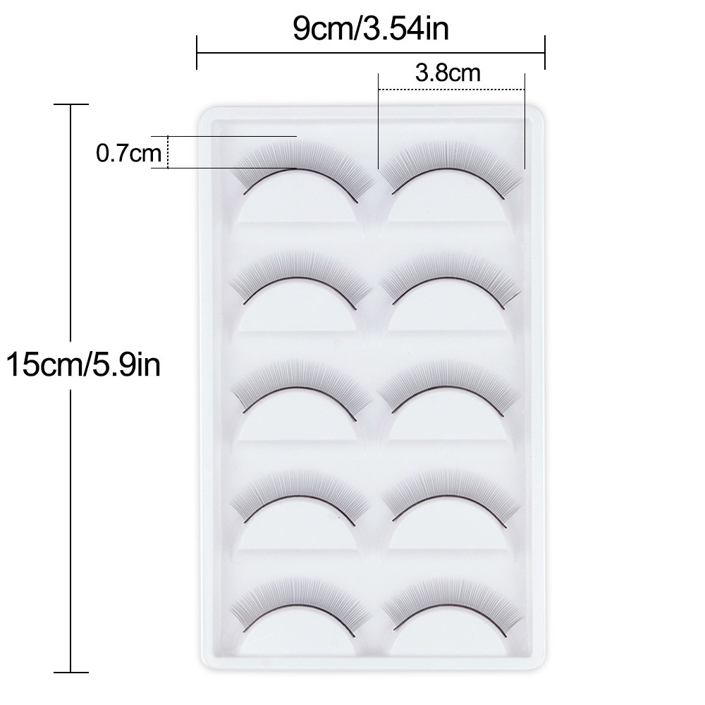 مجموعة الرموش الصناعية الفردية ، مجموعة من 5 ، 10 ، 15 أو 20 صندوق ، تدريب للمبتدئين ، شريط المنك ، أدوات تمديد الرموش
