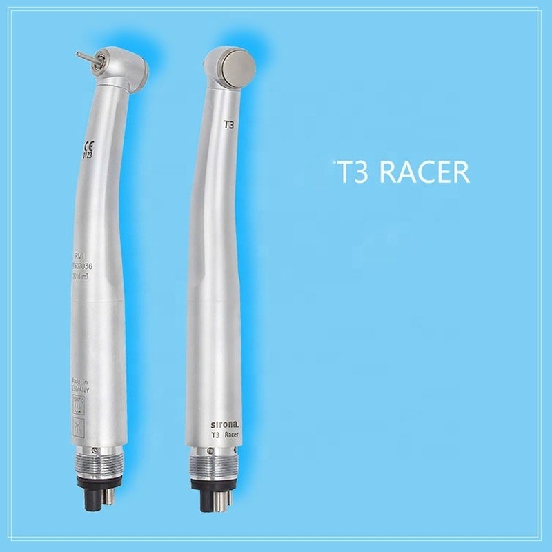 Sirona T3 Racer Style Teeth High Speed ​​Handpieces Triple Standard Water Push 4 Holes 2 Holes