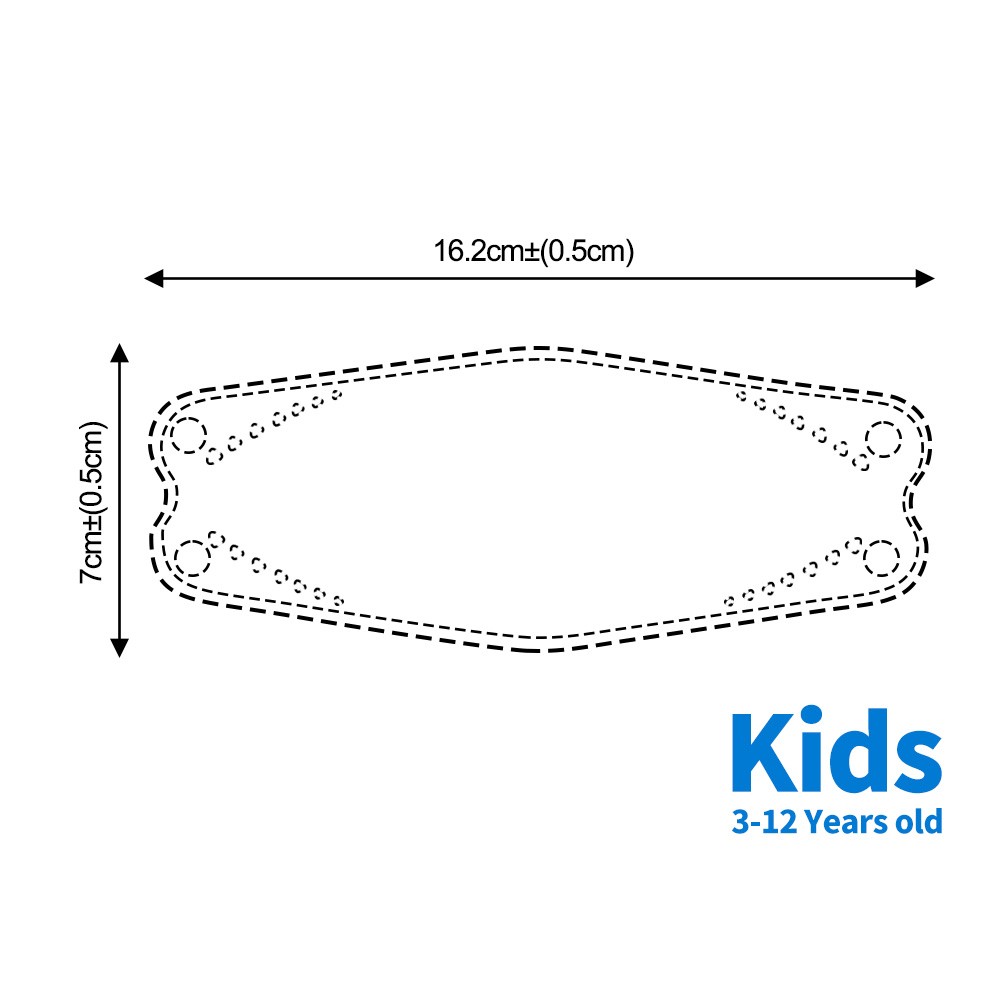 Fish Shape Desechables Mascarillas fpp2 Ninos 3-12 años 4D Negra Masuqe Enfant Kids Breath kn95cakes Baby ffp2 Mask Infantil