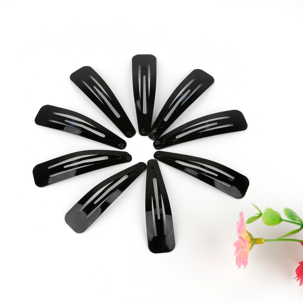 Black Sample 12pcs/set Metal Hair Barrettes Hairpins BB Headbands Hair Clip for Girls Womens Hairgrips Hair Styling Accessories