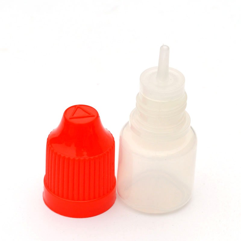 50pcs Empty 3ml Plastic Dropper Vials With Childproof Cap And Long Tip For Liquid PE Soft Needle Bottle