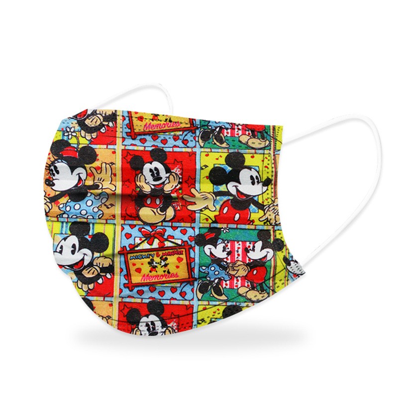 10/50pcs Disney Adult Child Disposable Mouth Mask Mickey/Minnie Fashion Adult Cute Kawaii Cartoon Mickey Anime Face Mask