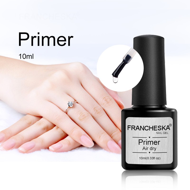 3pcs Manicure Nail Primer Stamping Dried Set Hybrid Permanent Gel Nail Starter Polish Top Coat Base Manicure Gel Tool TSLM1