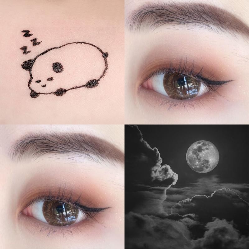 9 Color Long Lasting Liquid Eyeliner Makeup Waterproof Quick Dry Eyeliner Black White Silver Matte Multicolor Eyeliner TSLM1