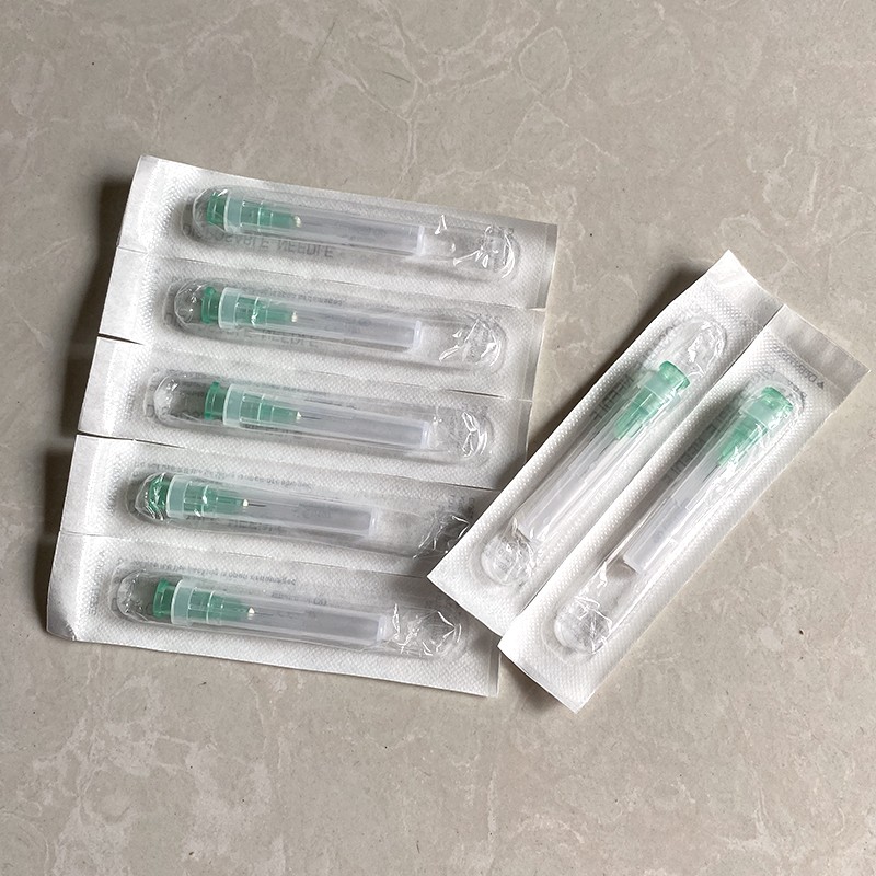 puncture needle transparent syringe injection glue clear tip cap forpharmaceutical injection needle 32g 4mm 32g 13mm 30g 25mm