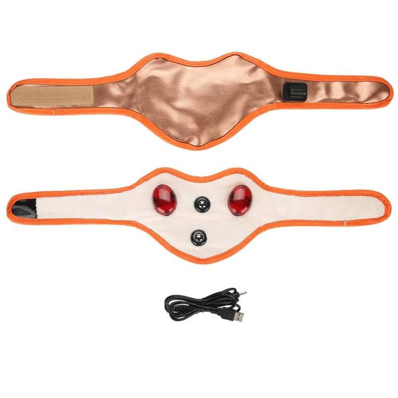 Tourmaline Self Heating Neck Magnetic Therapy Belt Spontaneous Heating Neck Braces USB Cervical Vertebra Protection Massager