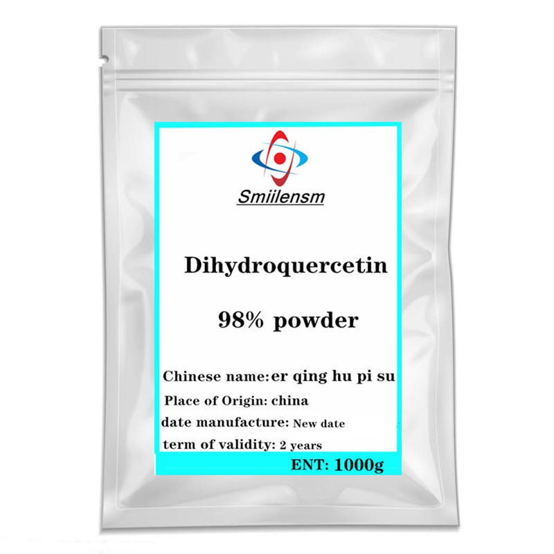 Hot Sale Bulk Dihydroquercetin Powder 98% Quercetin Dihydrate Siberian Larch Extract CAS 480-18-2 Taxifolin DHQ Powder