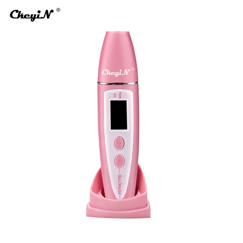 Accurate Detector LCD Digital Skin Oil Moisture Tester For Face Skin Care With Bio-technology Sensor Lady Beauty Tool Spa Monitor