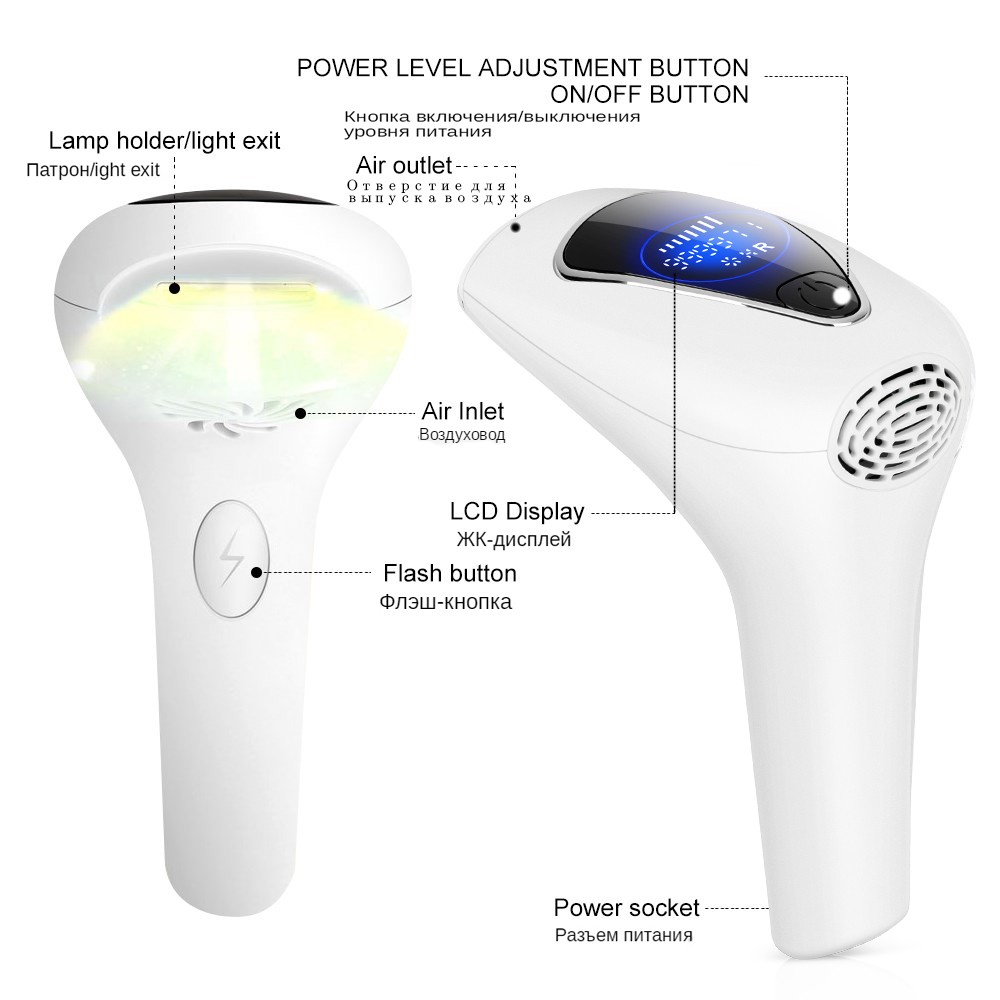 2022New 900000flashes Laser Epilator Laser Hot Sale Permanent IPL Laser Hair Removal Machine Painless Electric Hair Removal