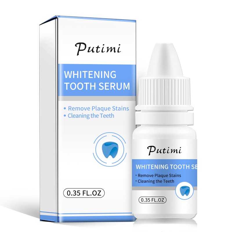 Fresh Shining Teeth Cleaning Serum Toothpaste Teeth Whitening Oral Hygiene Removes Plaque Stains Bad Breath Dental Tool TSLM1