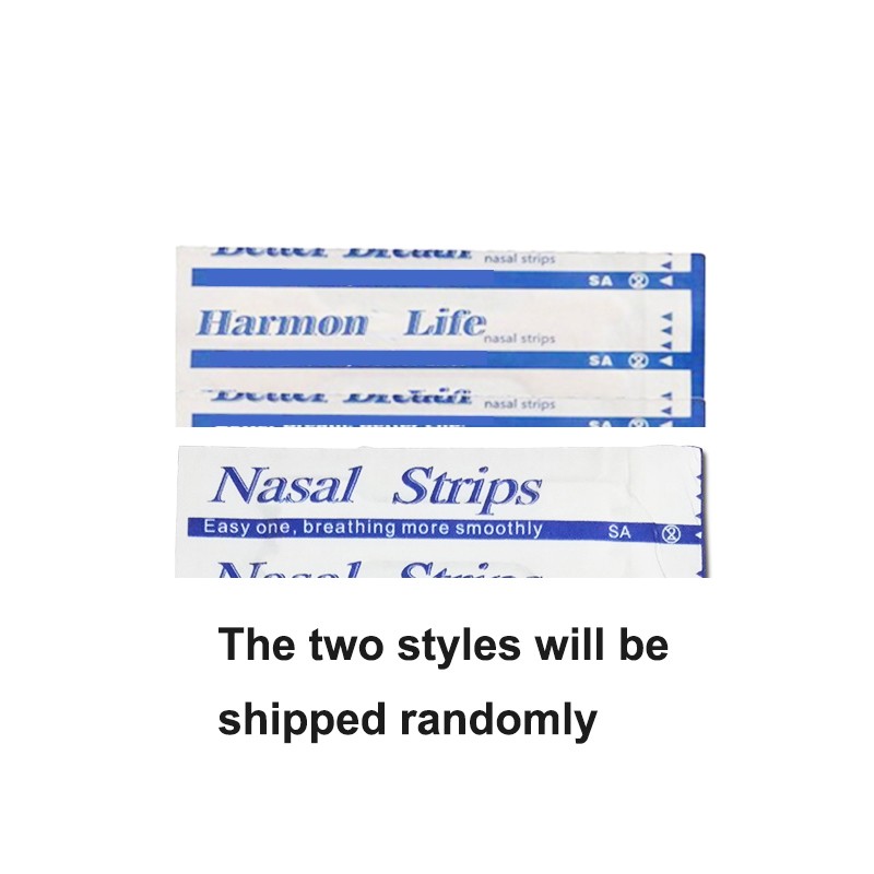 100-300pcs Breathe Nasal Strips Right Aid Stop Snoring Nose Patch Good Sleep Patch Product Easier Breathe Random Pattern