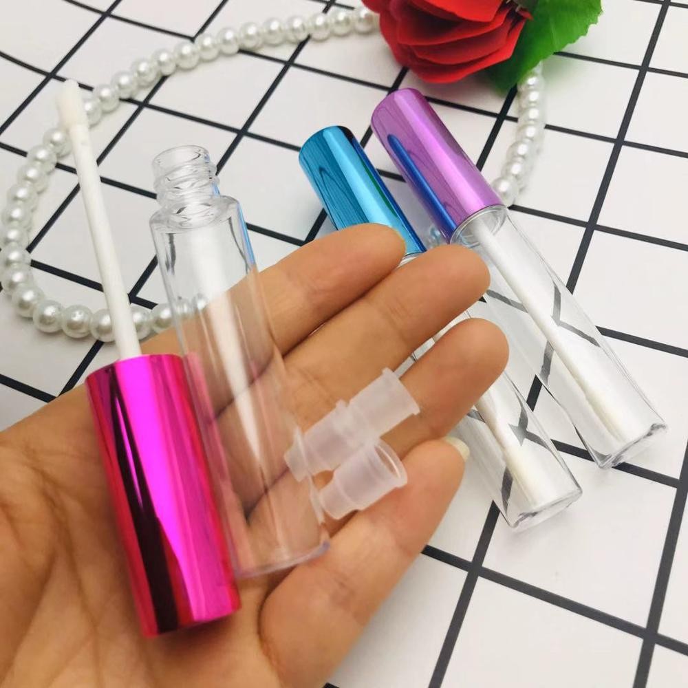 5/50/100pcs10ml فارغة الماسكارا أنابيب ريفالاش رمش Lipgloss أنبوب ماكياج كحل الشفاه بلسم زجاجة مستحضرات التجميل التعبئة بالجملة