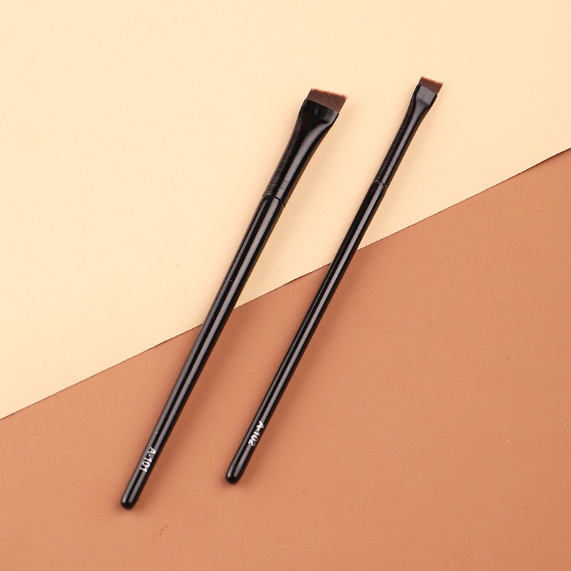 5/10/20/50pcs Eyebrow Contour Makeup Brushes Eyebrow Eyeliner Brush Professional Super Thin Angled Liner Eye Brush Make Up Tools