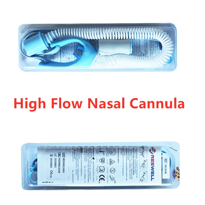 High flow nasal oxygen cushion nasal cannula nasal oxygen cannula disposable nasal catheter connection heating tube