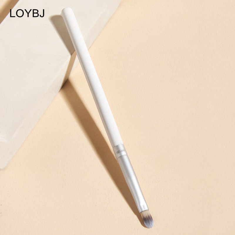 Loebig White Concealer Makeup Round Brushes Precision Concealing Acne Marks Dark Circles Tongue Type Tear Trench Brush Make Up Tools