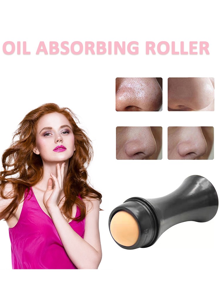 Natural Volcanic Roller Oil-control Stone Blemish Roller Oil-control Stone Face Makeup Skin Care Tool