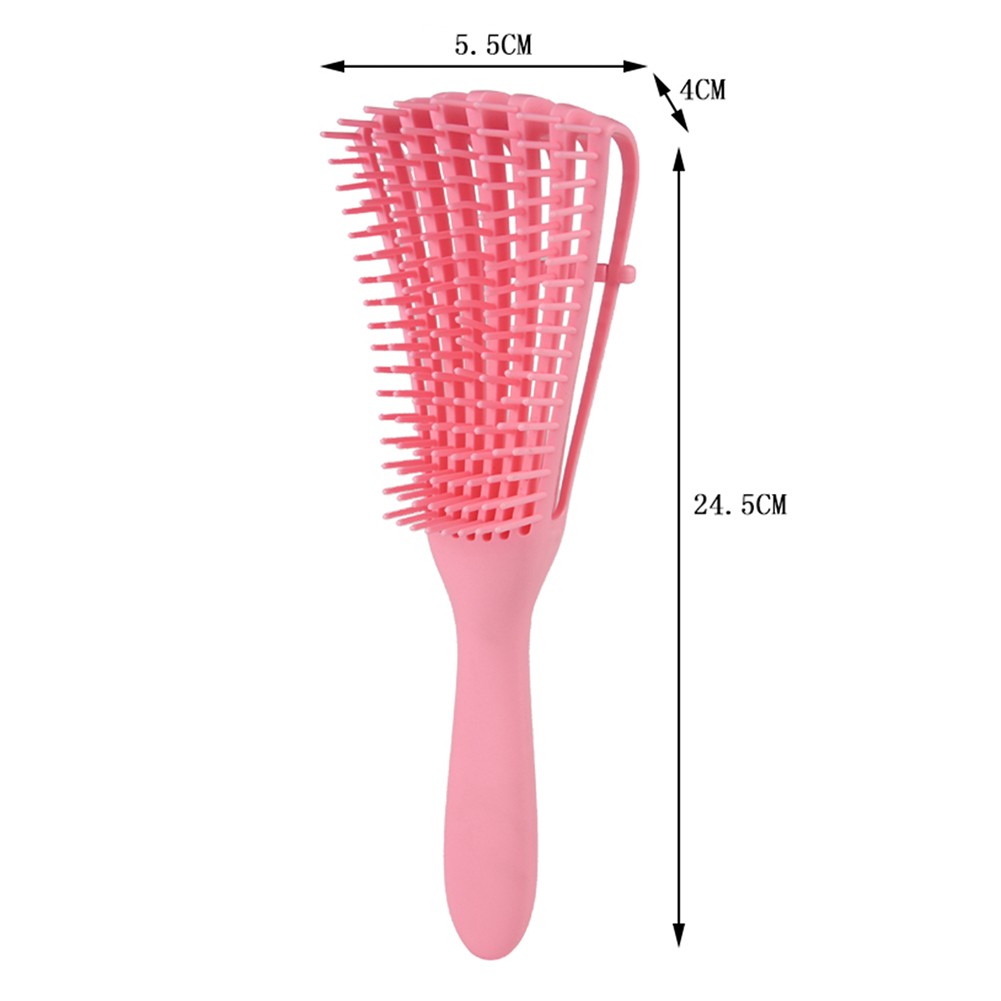 Detangling Hair Brush Scalp Massage Comb Detangler Hair Brush For Dry Wet Curly Hair Home Barber Accessories