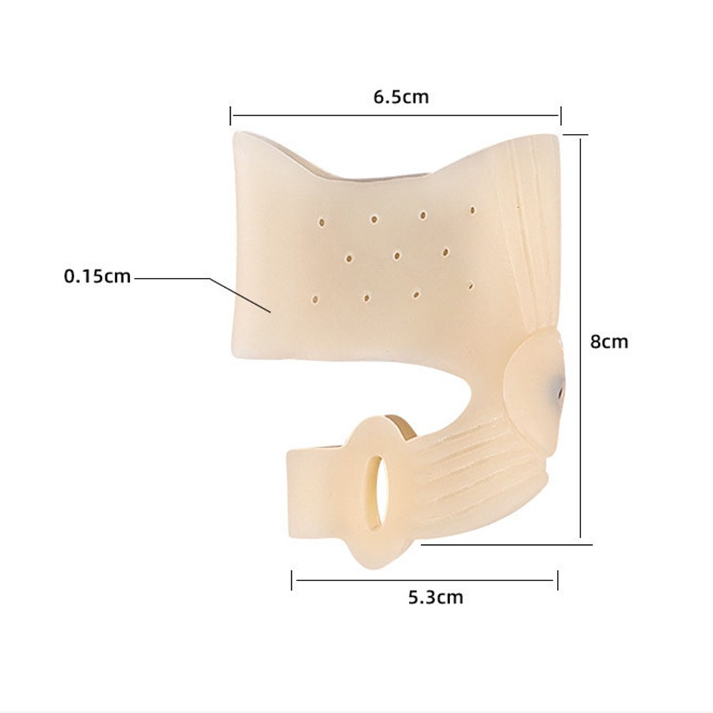 Toes Separator Bunion Orthopedic Ectropion Adjuster Hallux Valgus Bunion Corrector Pad Toe Straightener External Devices Foot Care Tool