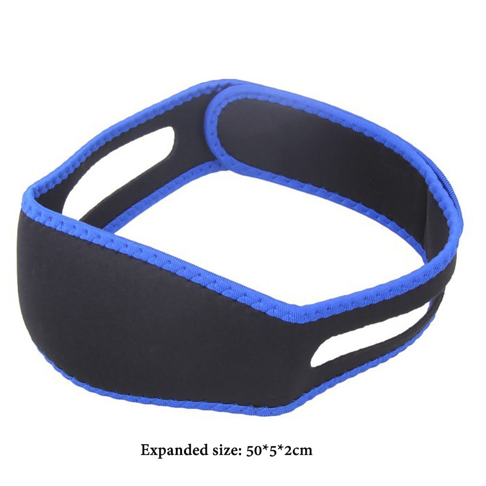 Anti Snoring Stop Snoring Chin Strap Comfortable Portability Carrier Apnea Belt Jaw Solution Sleep Support Belt