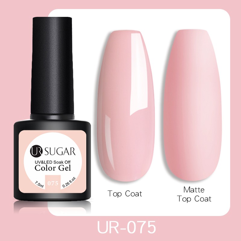 ur sugar 7.5ml gel nail polish nail color soak off uv gel varnish semi permanent uv gel nail art varnish base top coat