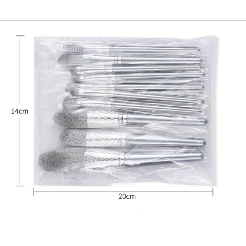 Luxury 14 Pieces Makeup Brushes Set Professional Cruelty Free Makeup Brushes Wooden Handle