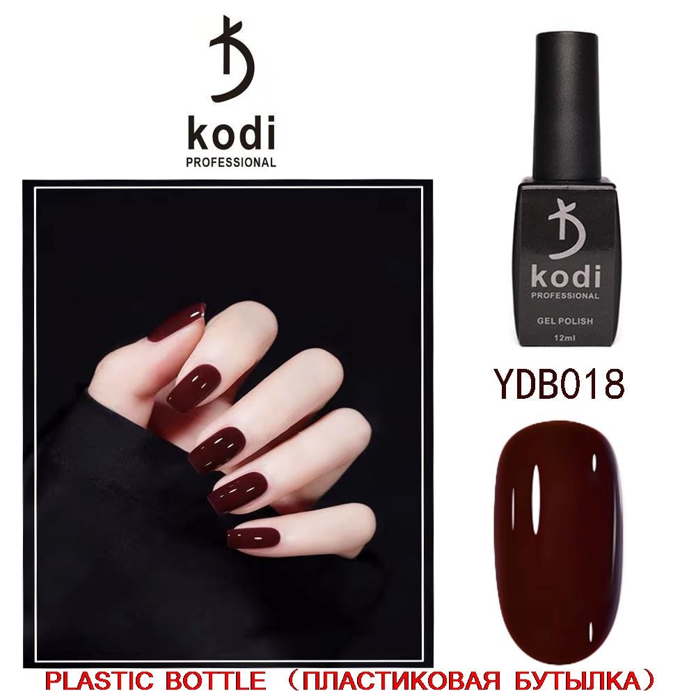 KODI Gel Polish Set UV Vernis Semi Permanent Primer Top Base Coat 12ml Series Red Lacquer Art Manicure Gel Lak Nail Polish