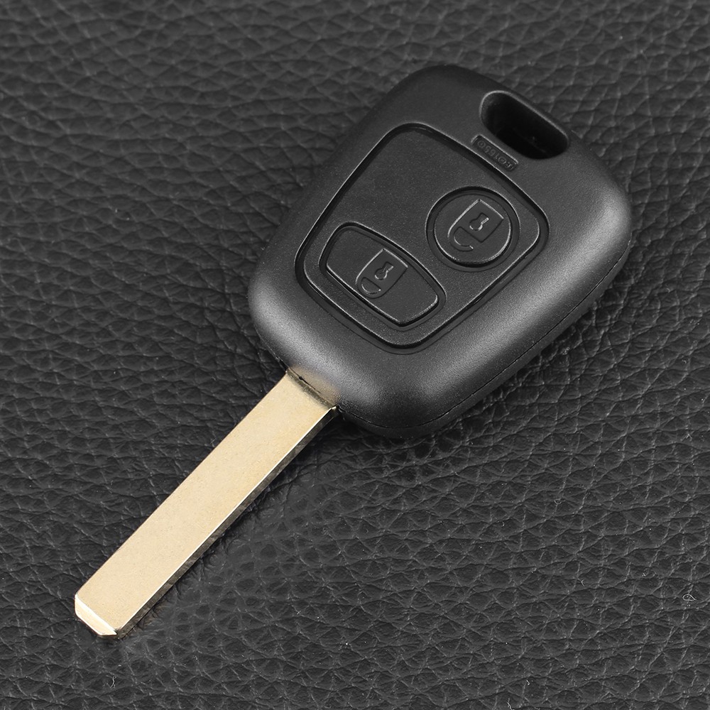 KEYYOU 2 Button Car Key 433MHz Remote Keyless For Peugeot 307 Citroen C1 C3 Car Key VA2 Blade With PCF7961 Chip