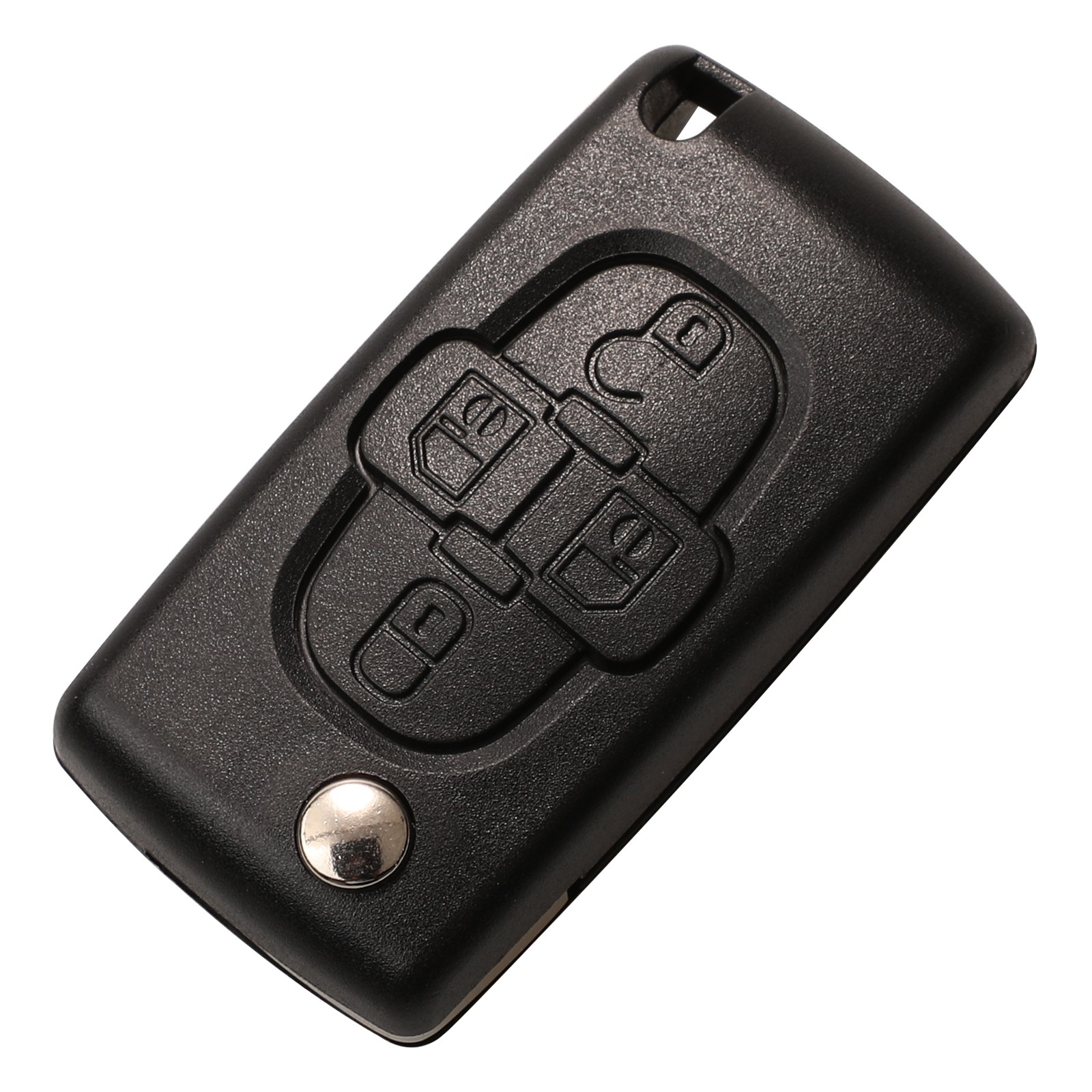 jingyuqin Flip Remote Car Key Shell For Peugeot 206 307 407 107 408 607 807 Citroen C2 C3 C4 C5 C6 C8 Xsara Picasso CE0523 / 0536