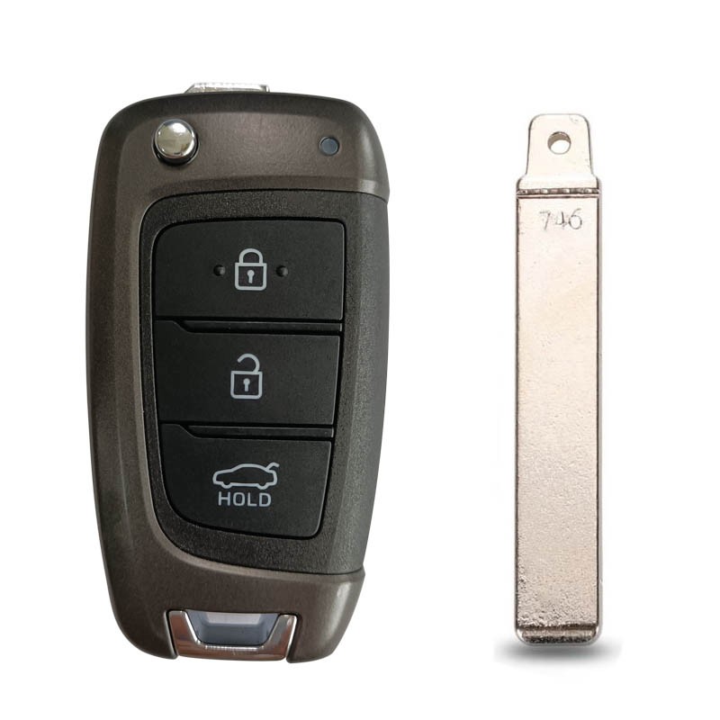 CN020189 Original 3 Button Smart Remote Key for 2018 2019 Hyundai Accent 433MHz 95430-J0500 95430-H5500 95430-H5600 Universal