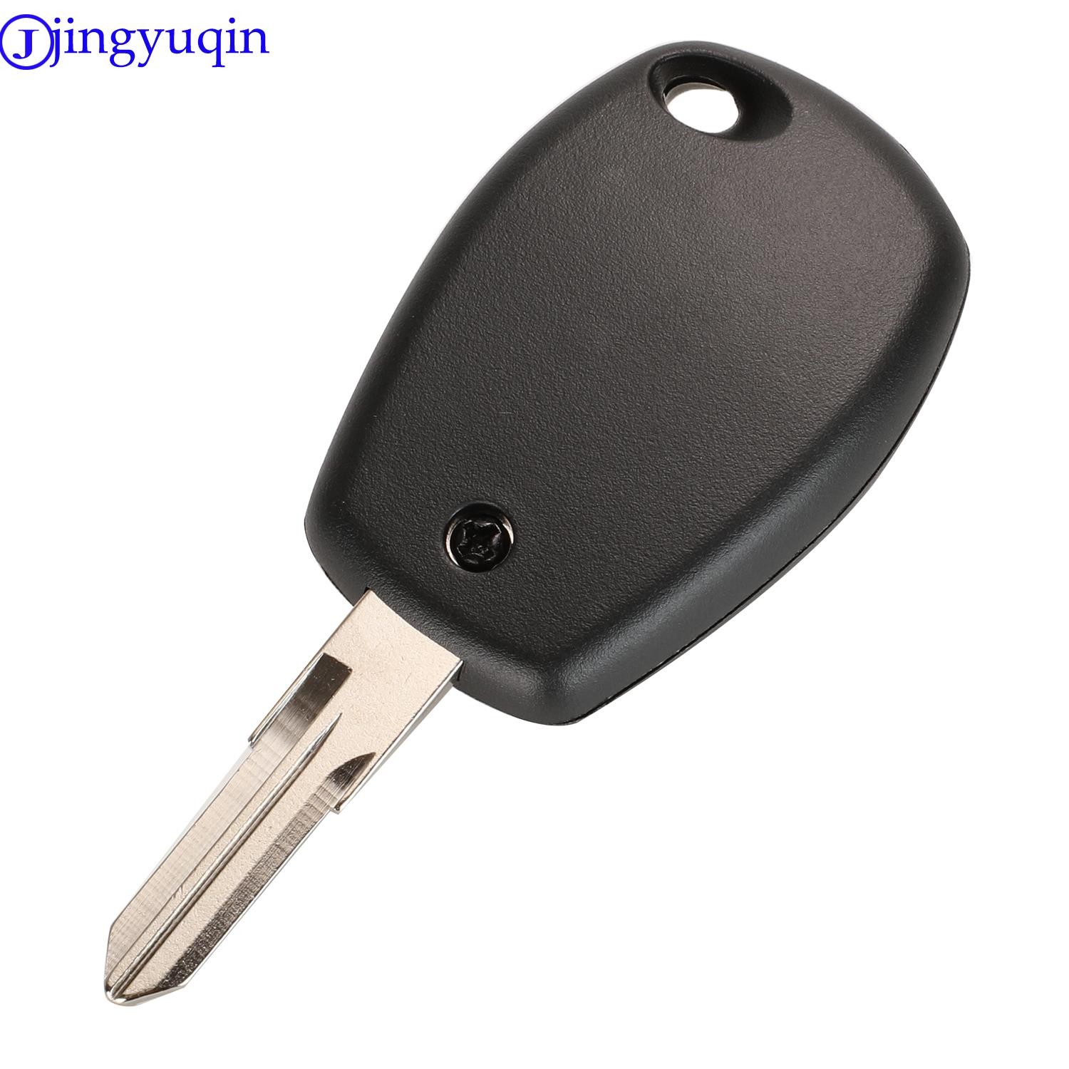 jingyuqin 2 Buttons Remote Key For Renault Duster Modus Clio 3 Twingo Dacia Logan Sandero Kangoo 433MHz PCF7947/7946/4A Chip