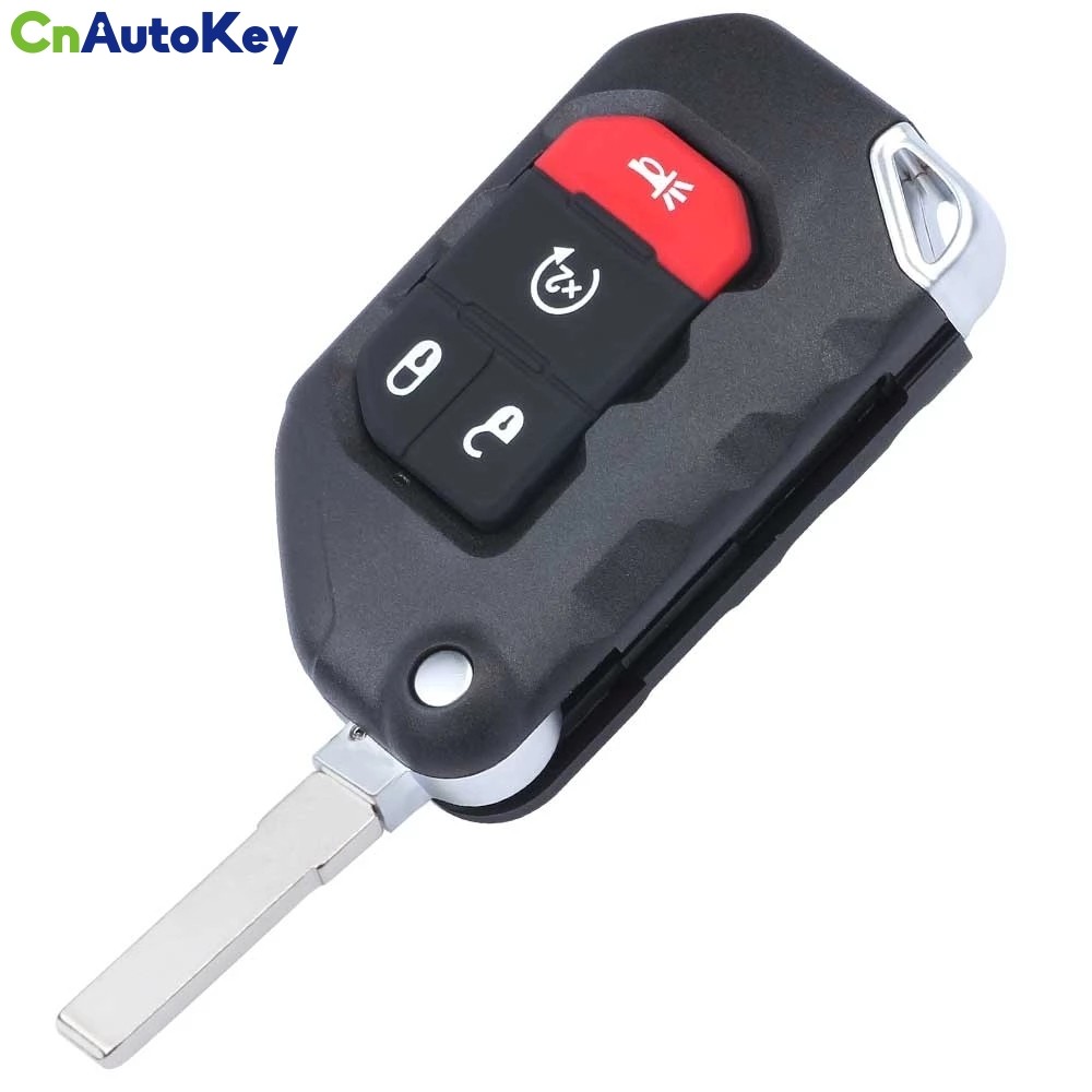 CN086041 For Jeep Wrangler 2018 2019 Smart Remote Car Key Fob OHT1130261 433MHz 4A Chip 68416784AA