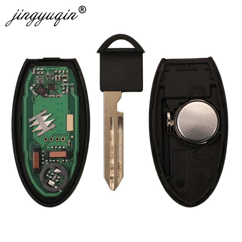 jingyuqin S180144106 433MHz 4A-PCF7953M Keyless Smart Car Remote Fob for Nissan Rogue X-Trail 2014 2015 2016 KR5S180144106