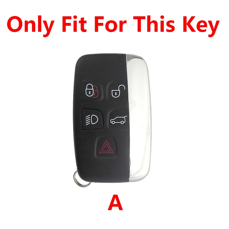 Zinc Alloy Key Case Shell New CarKey Cover Set for Land Rover Range Rover Sport Evoque Freelander2 for Jaguar XF XJ XJL XE C-X16