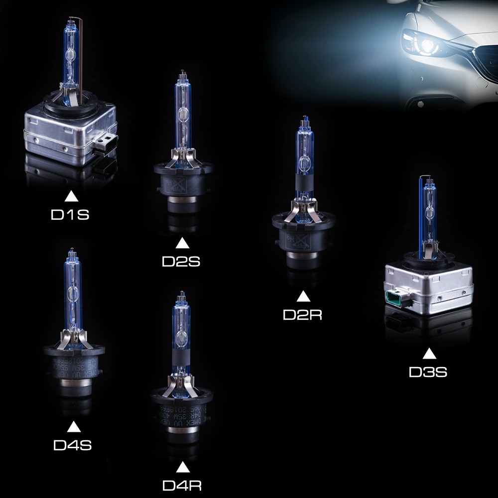 DMEX Upgrade OEM D3S Xenon HID Headlights 4300K ​​5500K 6000K 8000K 66340 42403 42302 PK32d-5 Headlamp Replacement