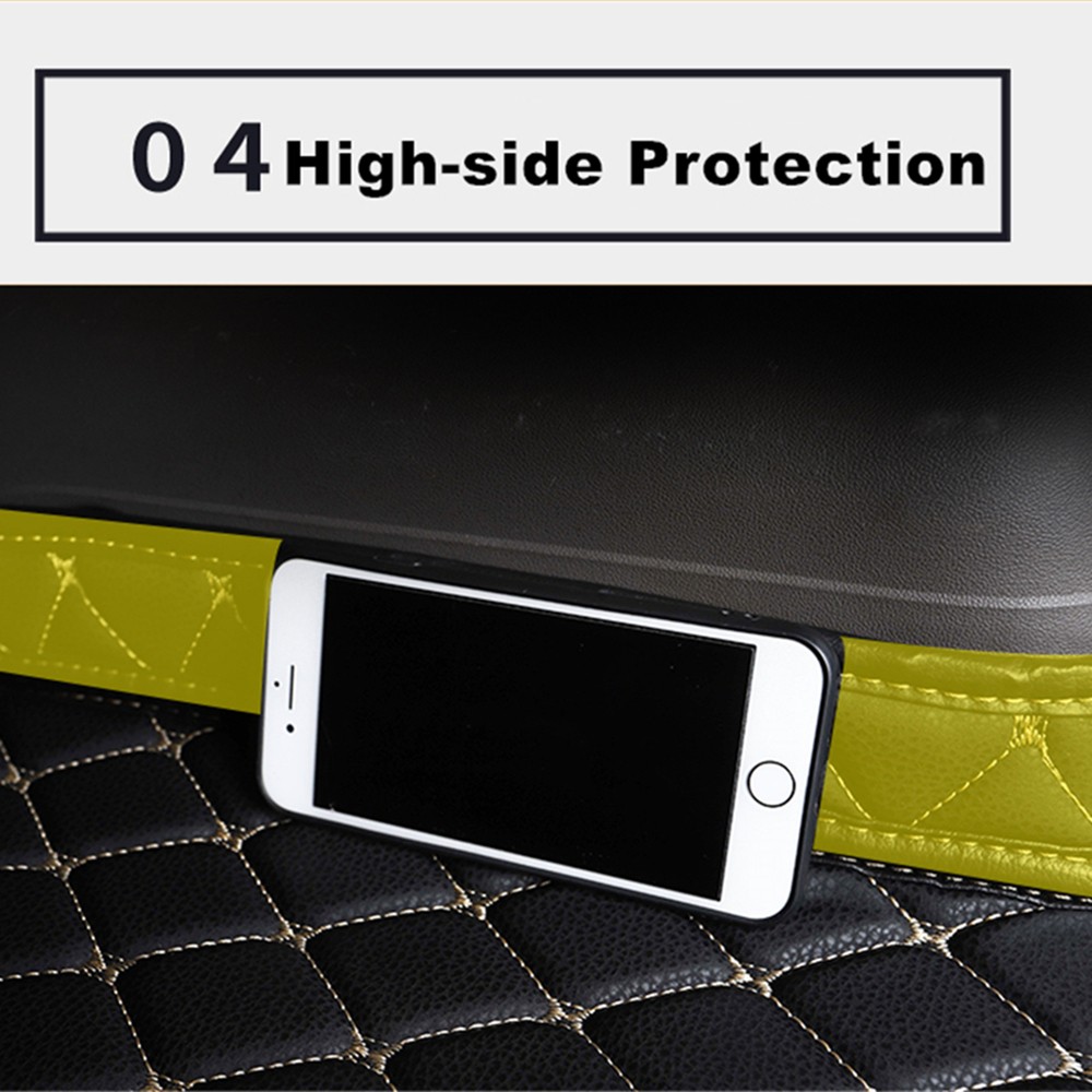 SJ 6 Colors Waterproof Car Trunk Mat Boot Tray Liner Rear Cargo Panel Fit For Infiniti QX70 (2013-14-2015-2016 Year)