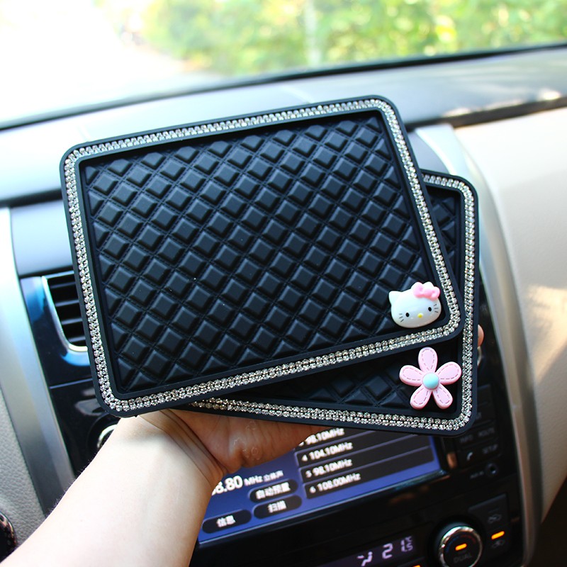 Car anti-slip mat, center console mat, silicone mat, sunglasses, mobile phone storage mat, auto parts, car decoration mat