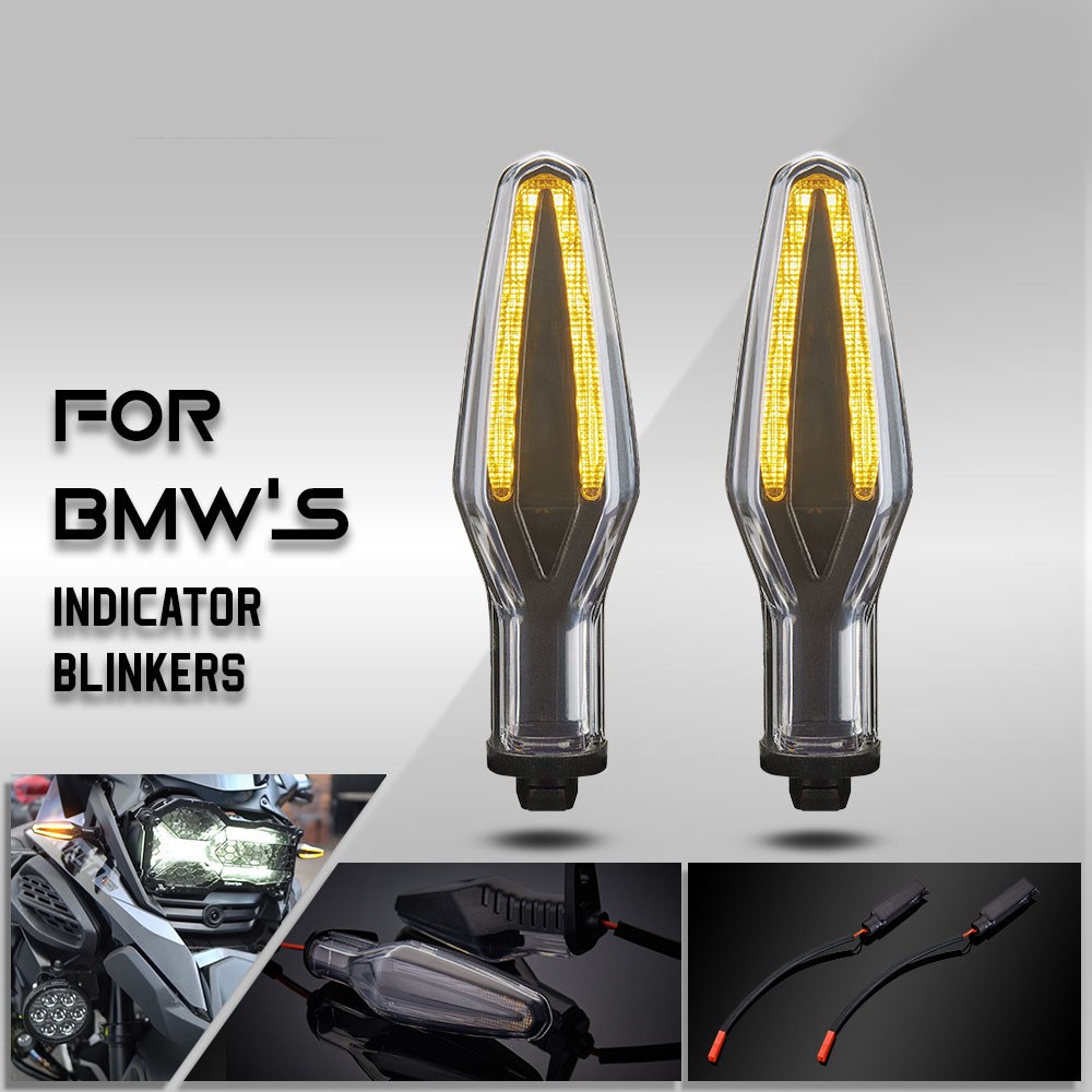 LED Turn Signal Lights For BMW F900R F900XR F750GS F850GS/ADV S1000RR S1000R Indicator Front/Rear Motorcycle F 900 1000 R XR