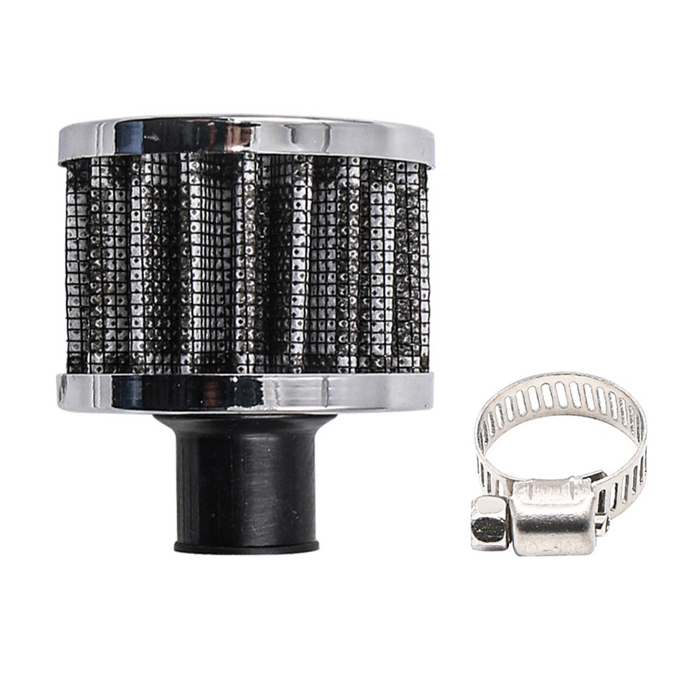 Easy Install Ventilation Car Scooter 12mm Stable Connection Universal Aluminum Alloy Small Mushroom Head Air Intake Filter