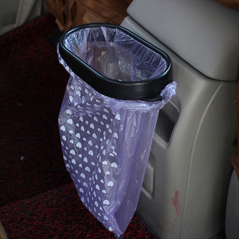 Car Organizer Garbage Bag Garbage Bin Rack Hanger Garbage Bag Frame Hanging Bucket Car Home Universal