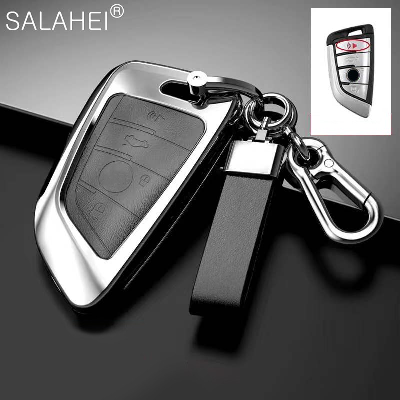 Zinc Alloy Car Key Case Cover For BMW X1 X3 X4 X5 F15 X6 F16 G30 7 Series G11 F48 F39 520 525 G20 118i 218i 320i Car Accessories