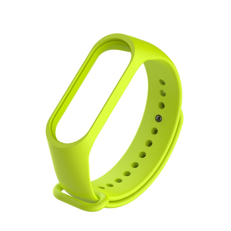 Suitable for Mi Band 3/4/5/6 Electronic Watch Strap Mi Band Replacement Silicone Wristband Adjustable Length Sport Strap