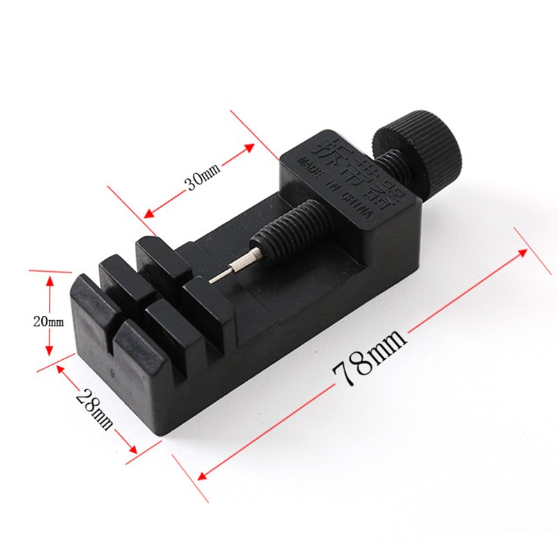 Watch Repair Tool Set Watch Strap Link Prong Strap Bracelet Chain Pin Remover Adjuster Tool Kit for Professional Watches