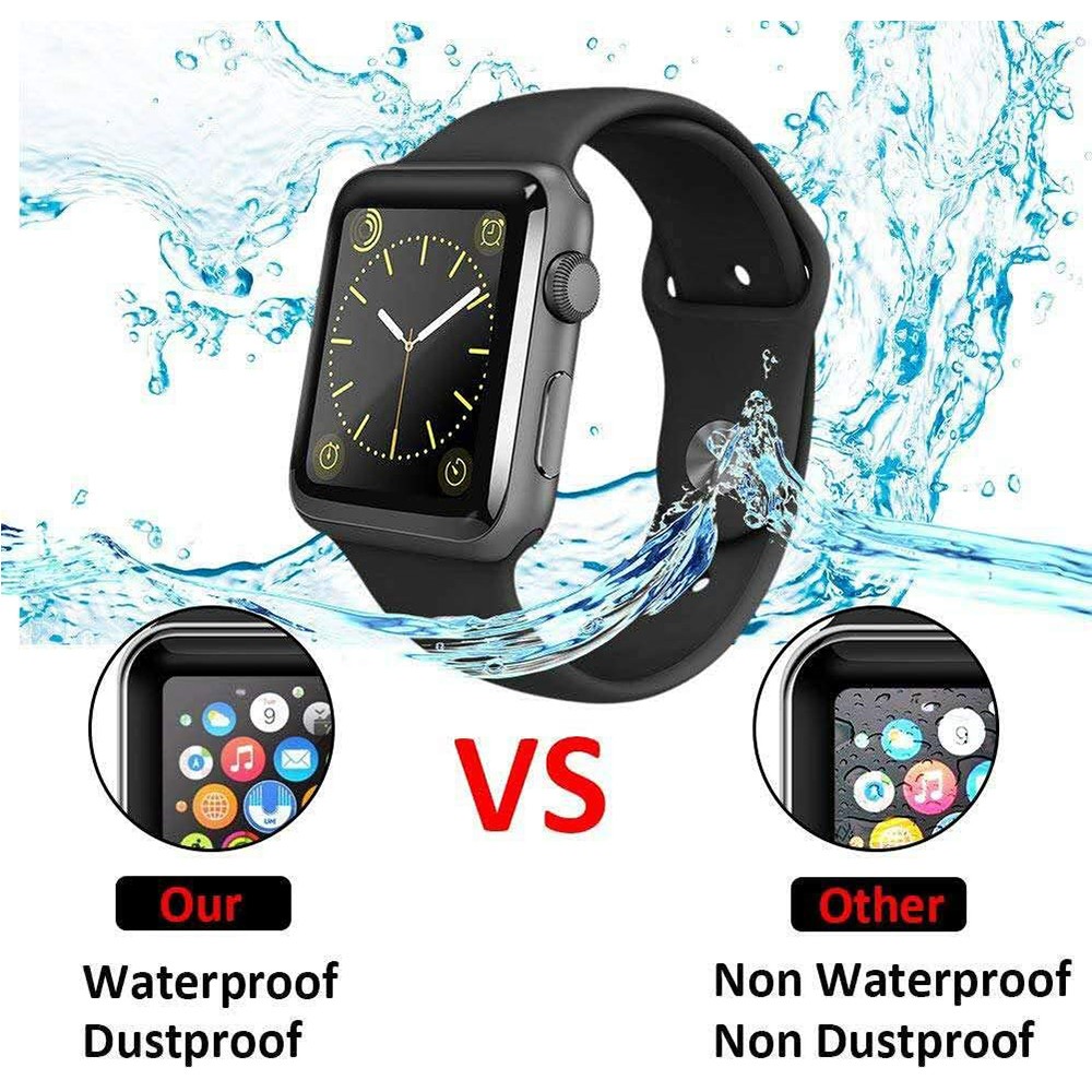 2pcs Tempered Glass Screen Protector For iwatch Apple Watch Series 5 4 3 2 1 44mm 40mm 42mm 38mm 38 40 42 44mm Protection Film