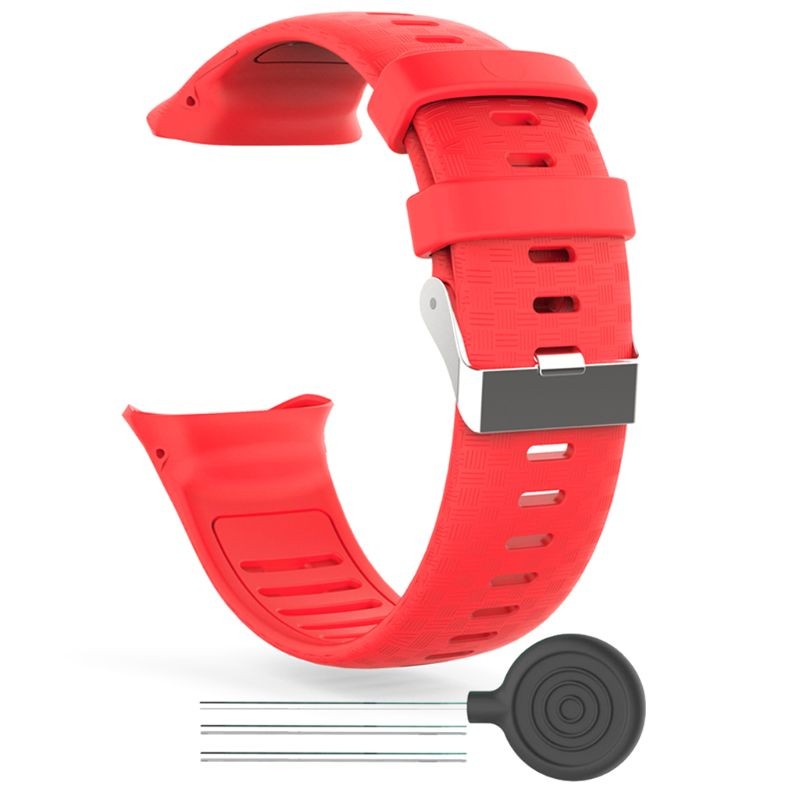 Silicone Watches Safe Band Sturdy Buckle Wrist Strap For Polar Watch Collection