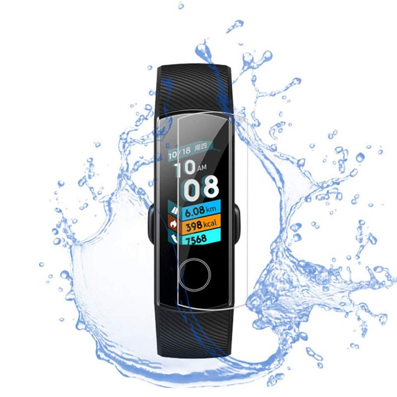 Soft Screen Protectors For Honor Band 5/ Band 5i Band 4 Running Hydrogel Film Anti Scratch Film For Huawei Band 3 4 Pro/3e 4e