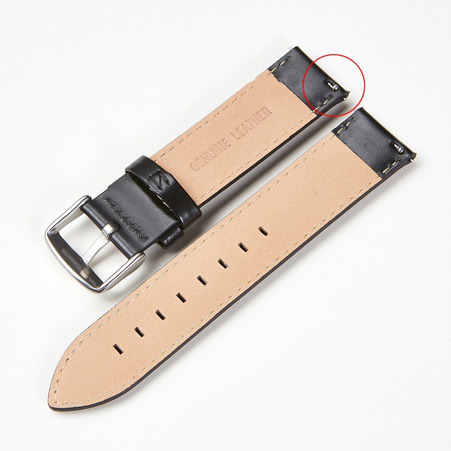 Oil Suede Leather 22mm 20mm 18mm Watchband Quick Release Watch Band Strap Brown for Men Women Compatible with Fossil