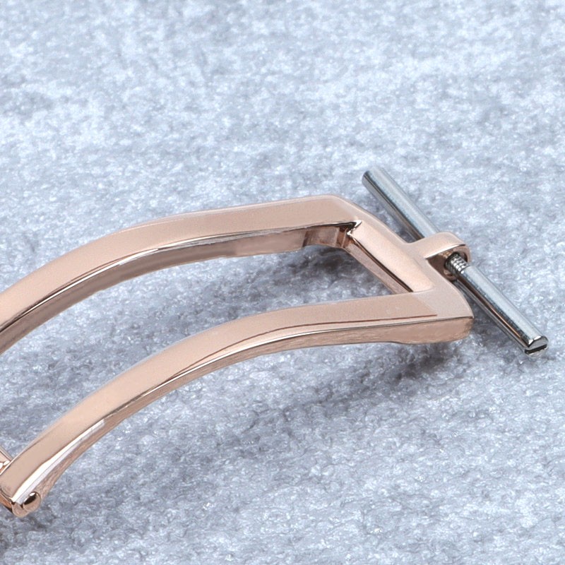 Brand Quality Watchband Folding Buckle For Breitling Clasp 18mm 20mm Silver Black Rose Gold Stainless Steel For Silicone Leather