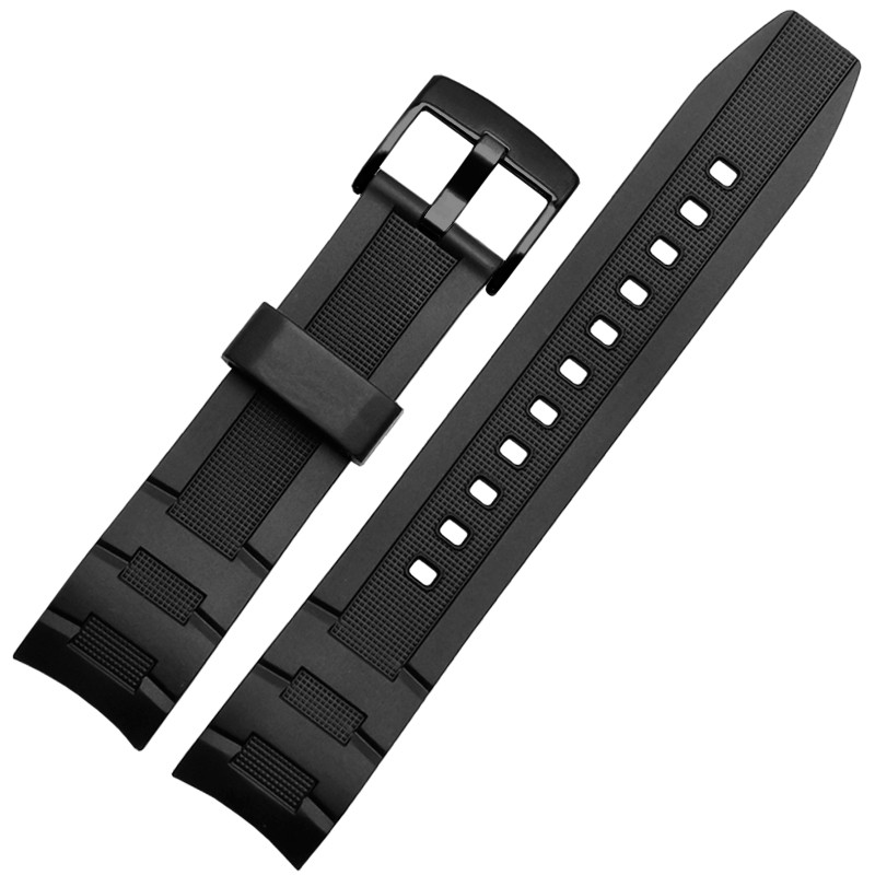 For Casio 5468 BLD EFR-303/304 EFR-516PB EFR-516 Silicone Rubber Band Resin Watch Strap 22mm Waterproof Watchband Strap