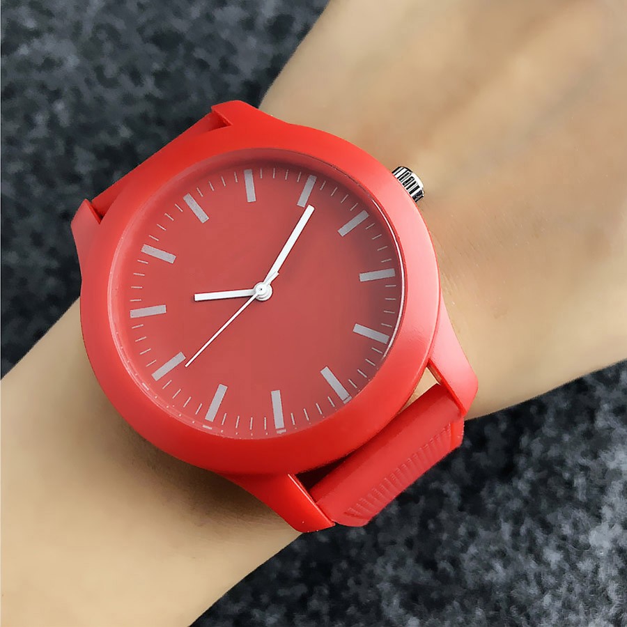 Brand Wrist Watches Fashion Men Women Ladies Girl Couples Crocodile Pattern Quartz Casual Silicone Band Watch LA06